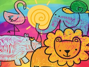 Little Animals Coloring Image