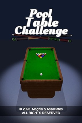 Pool Table Challenge Game Cover