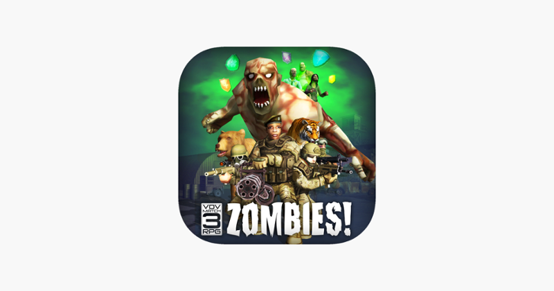 VDV Match 3 RPG: Zombies! Game Cover