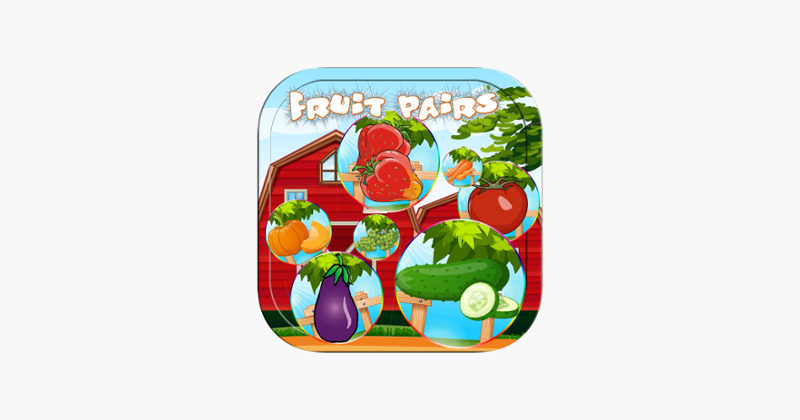 Fruit And Vegetable Matching - Pairs Game for Kids Game Cover