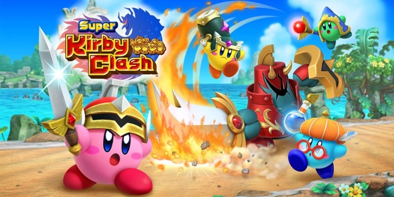 Super Kirby Clash Game Cover