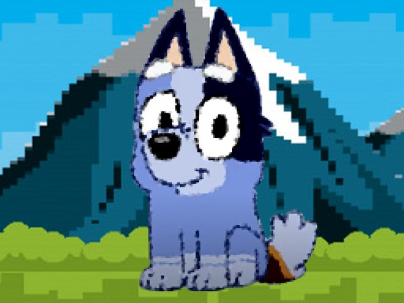 bluey dog pixal Game Cover