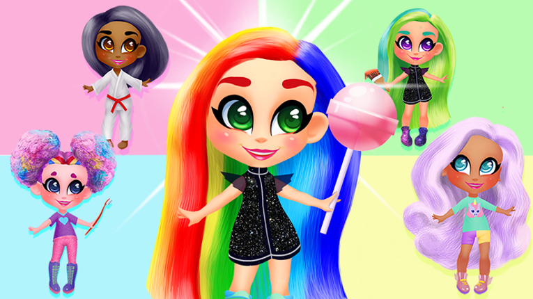 Candy Doll Hair Salon Game Cover