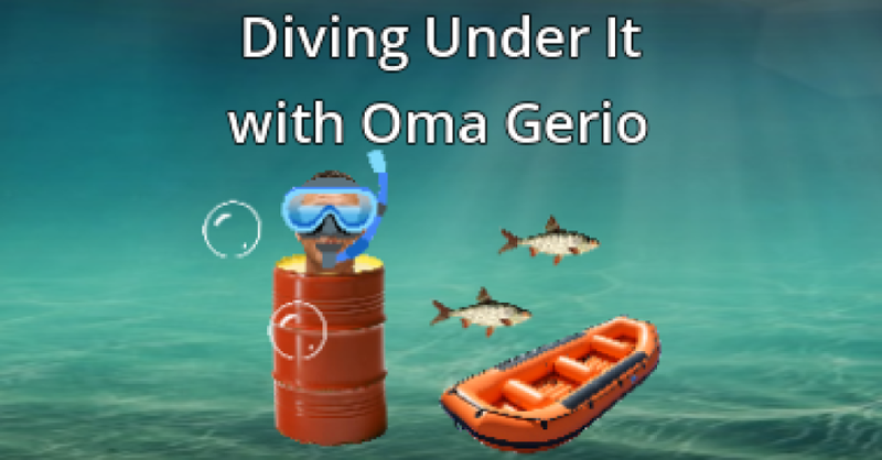 Diving Under It with Oma Gerio Game Cover