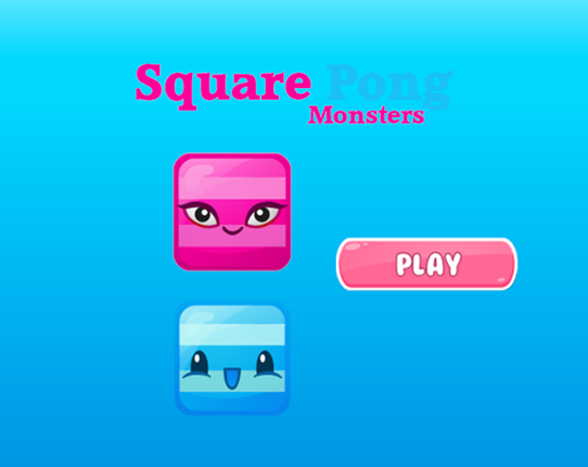 Square Pong Monsters Game Cover