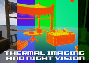 Thermal Imaging/Night Vision Post Process Shader for Unreal Image