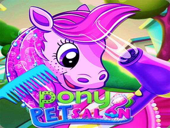 Little Pony Pet Salon Game Cover