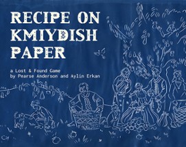 Recipe on Kmiydish Paper Image
