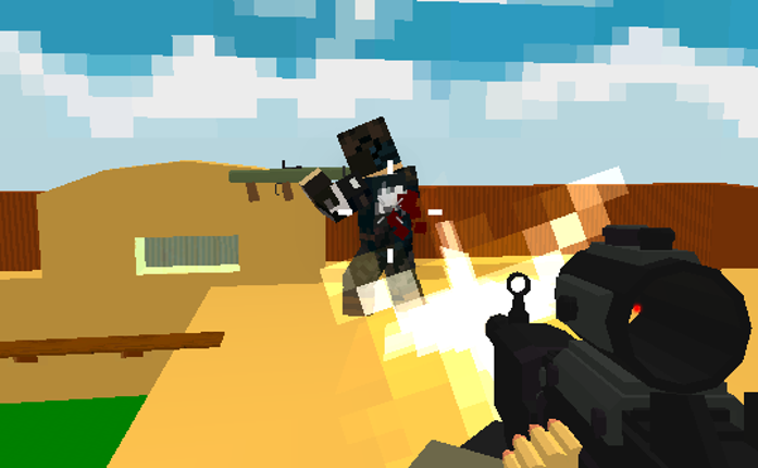 Blocky Combat SWAT Edge Game Cover
