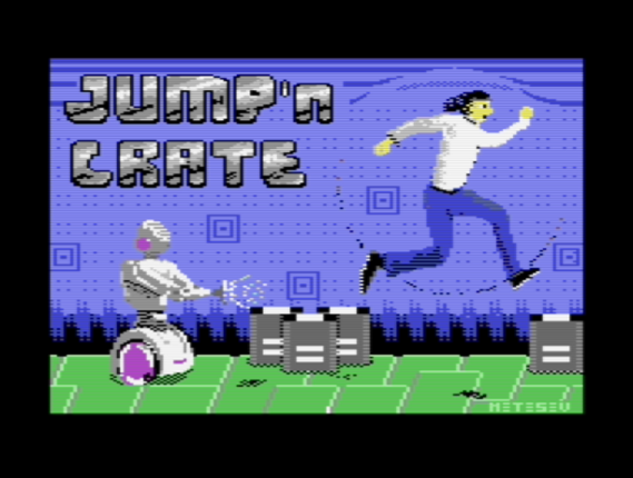 Jump'n Crate (Commodore 64, C64) Game Cover