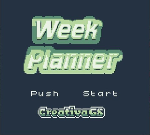 WeekPlanner Game Cover