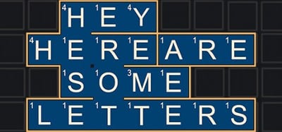 Hey! Here are some letters Image