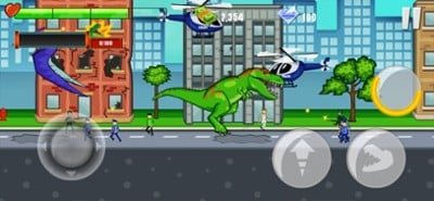 Jurassic Dinosaur City Rampage Image