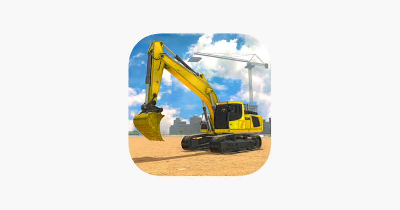 Modern Construction Excavator Game Cover