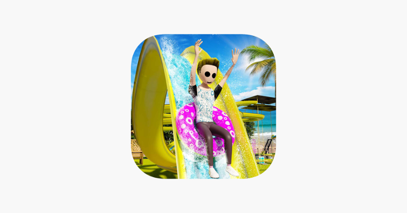 Stickman Uphill Water Slide 3D Game Cover