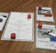 B17 Bomber Defense; A solitaire dice & cardgame Image