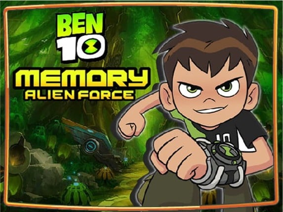 Ben 10 Memory Alien Force Game Cover