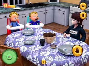 Baby Twins &amp; Mother Care Games Image