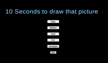 10 Seconds to draw that picture Image