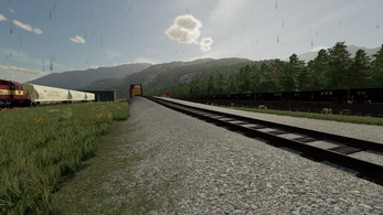 Placeable Railroad Track Image