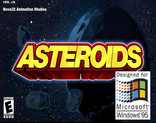 Asteroids Hyper-95 Game Cover