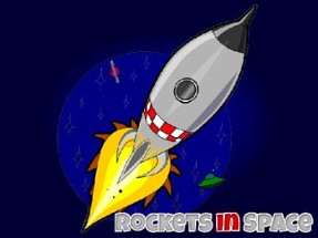 Rockets in Space Image