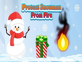 Snowman From Fire Image