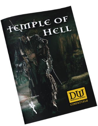 Temple of Hell - Dungeon World Compatible Game Cover
