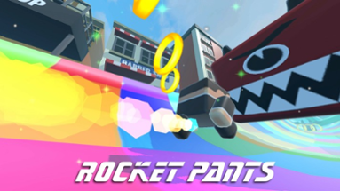 Rocket Pants Runner 3D Image
