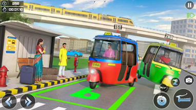 Tuk Tuk Auto Rickshaw Game Image