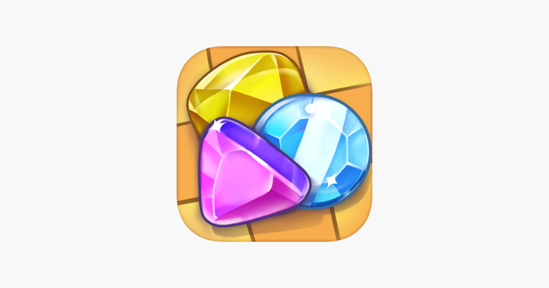 Gems World Match 3 Puzzle - Jewel Adventure Games Game Cover