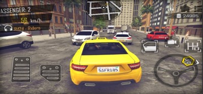 Open World Driver - Taxi 3D Image