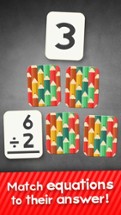 Division Flashcard Match Games for Kids in 2nd, 3rd and 4th Grade Learning Flash Cards Free Image