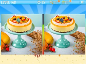 Find out the differences - Delicious cake Image