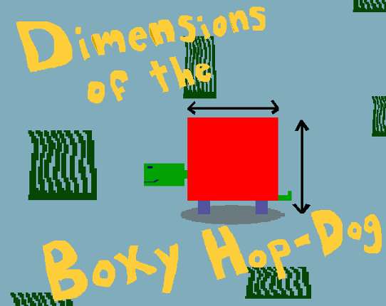 Dimensions of the Boxy Hop-Dog Game Cover