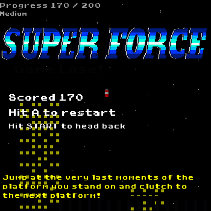 Super Force Game Cover