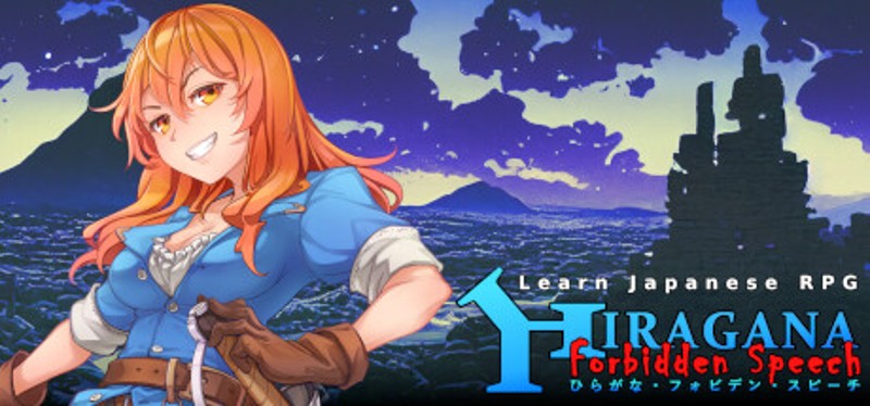 Learn Japanese RPG: Hiragana Forbidden Speech Game Cover