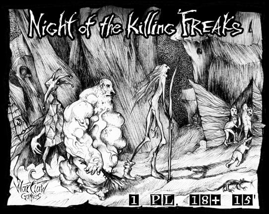 Night of the Killing Freaks Game Cover