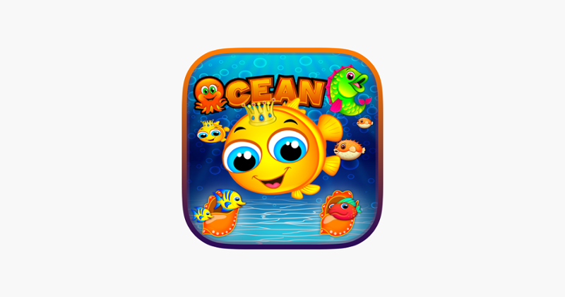 Ocean Fish Mania - Best Ocean Blast Match 3 Game Game Cover