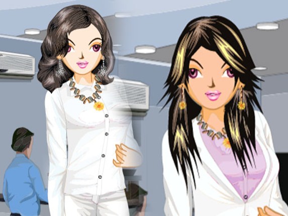Office Girl Dress up Game Cover