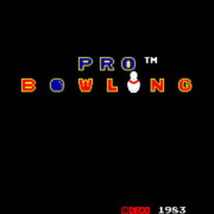 Pro Bowling Game Cover