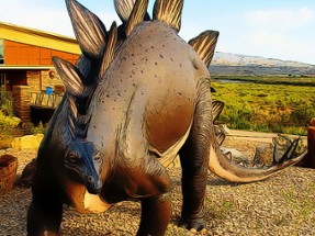 Stegosaurus Dinosaur Jigsaw Image