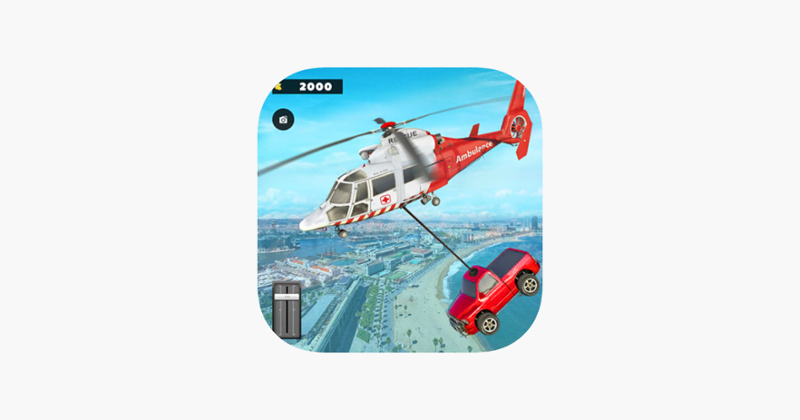 Flying Copter Army Rescue Game Cover