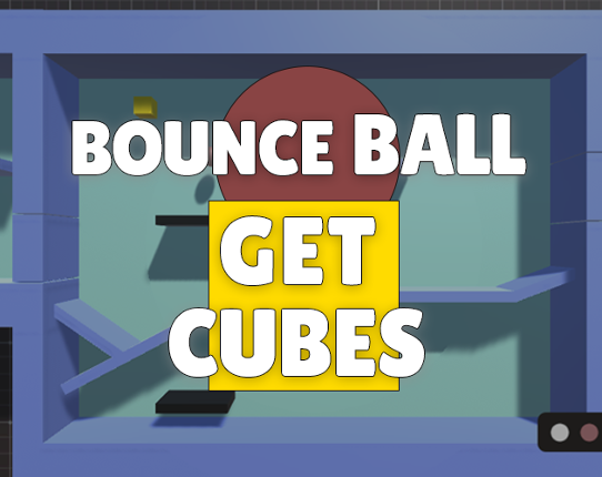 Bounce Ball Get Cubes Game Cover