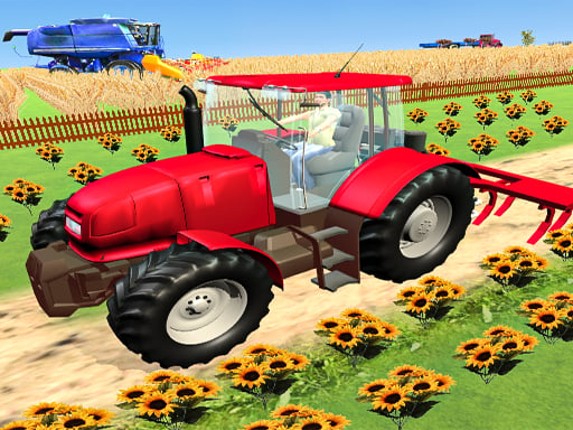 Modern Tractor Farming Simulator: Thresher Games Game Cover