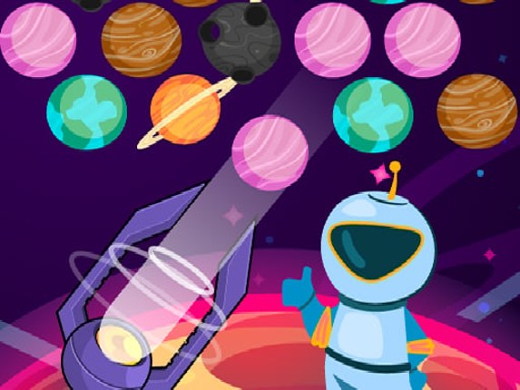 Bubble Planets Game Cover