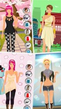 Dress Up Celebrity Fashion Party Game For Girls - Fun Beauty Salon With Teen Cute Girl Makeover Games Image