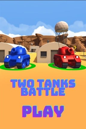 Two Tanks Battle Clash : Enemy AI (Local Two Player) Game Cover