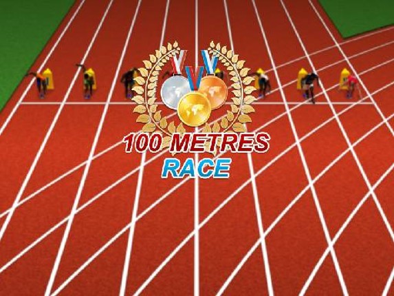 100 Meters Race Game Cover