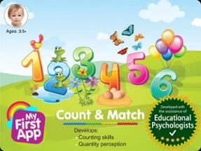 Count &amp; Match 1 Preschool game Image